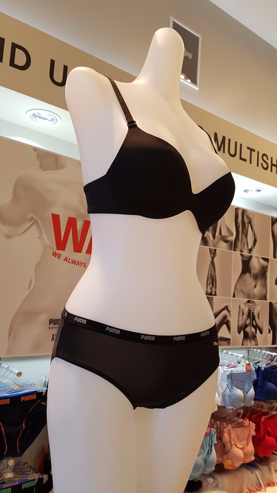 Puma Body Wear Noir 3XB Volume Bra 6fxish11