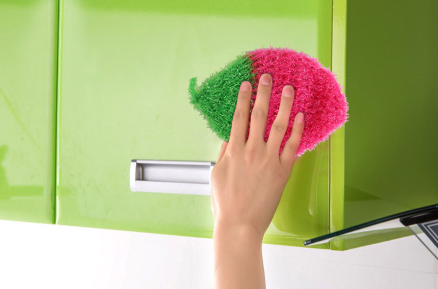 Scrubber Dish Washing Foam-Enriched Acrylic Scrubb