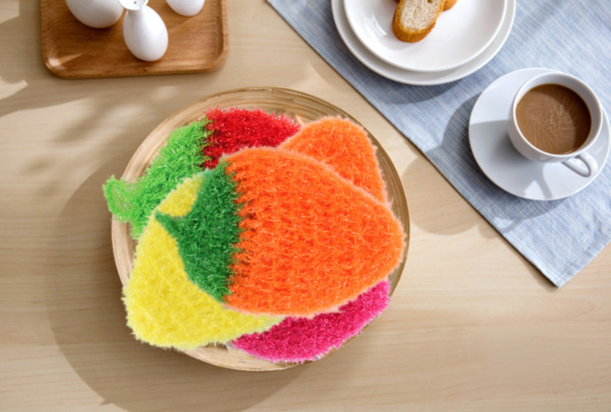 Scrubber Dish Washing Foam-Enriched Acrylic Scrubb