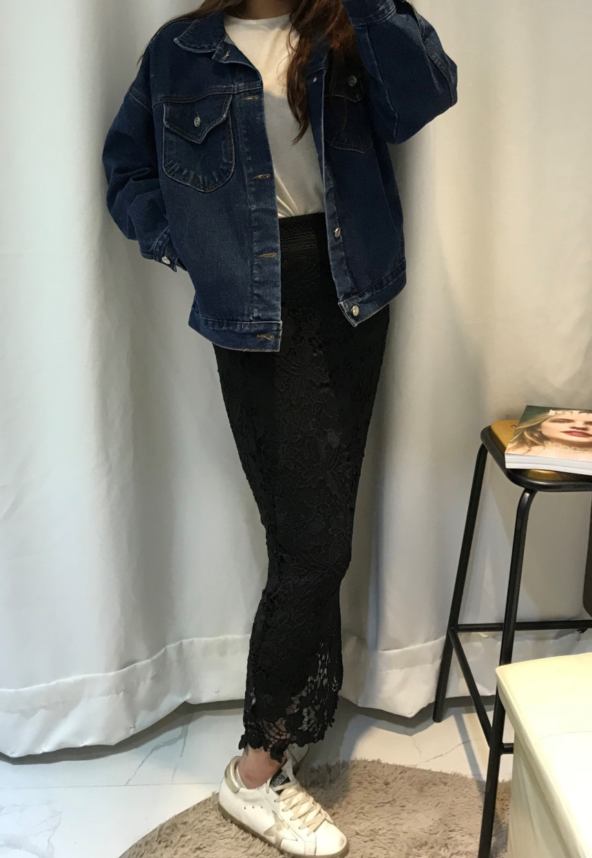 Lace Long Skirt Sexy Look Daily Look Dress Up Eleg