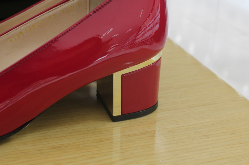 Smiley red shoes 711731043 Cozy shoes that can be 