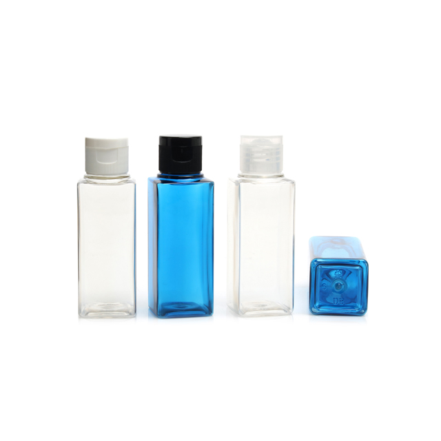 페스트세븐 플라스틱용기 화장품공병 샴푸용기 사각 T60ml - 상품 이미지