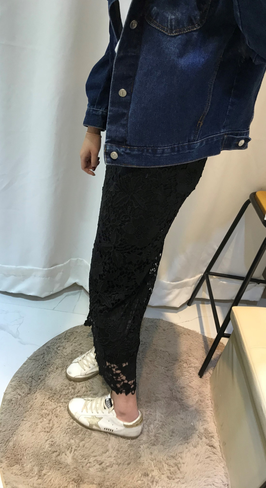 Lace Long Skirt Sexy Look Daily Look Dress Up Eleg