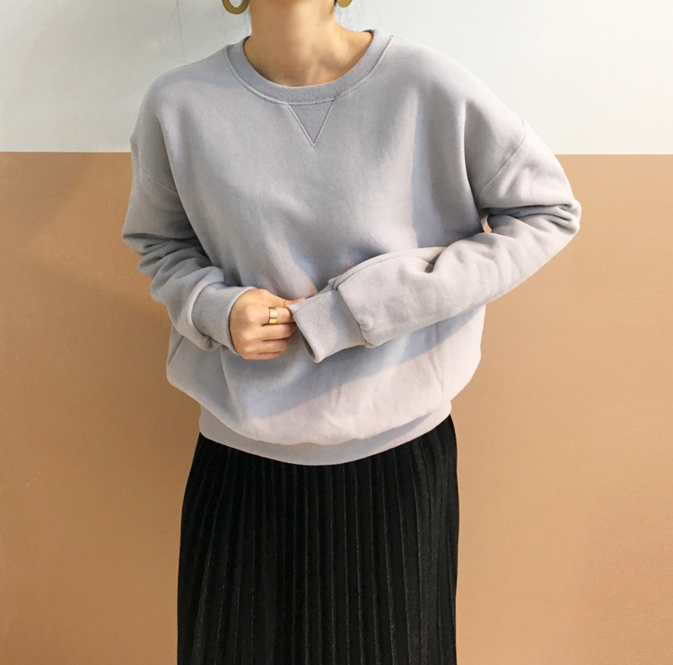 Pleasant Shiny Velvet Pleated Flare Long Skirt 4co