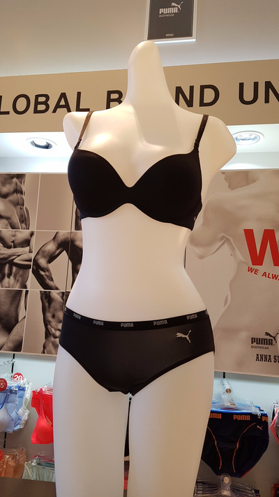 Puma Body Wear Noir 3XB Volume Bra 6fxish11