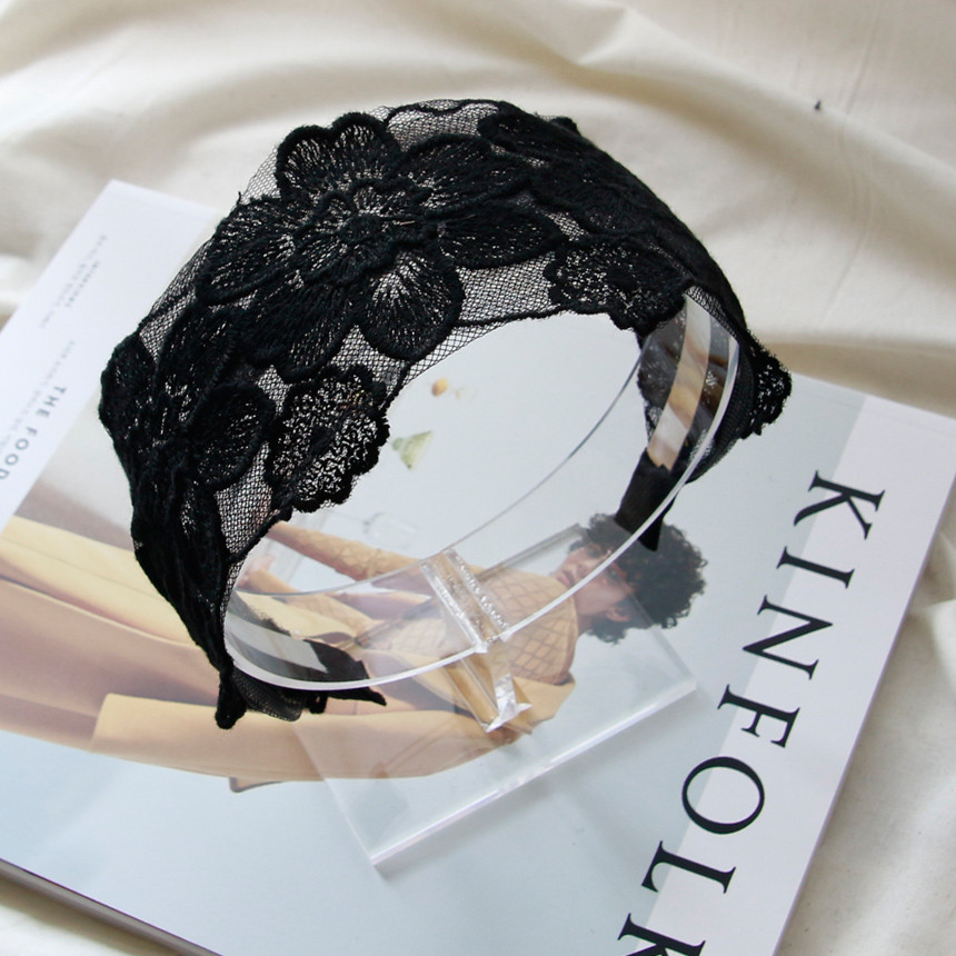 Hair Accessories Ellis Lace Hair Band Bandana Wide