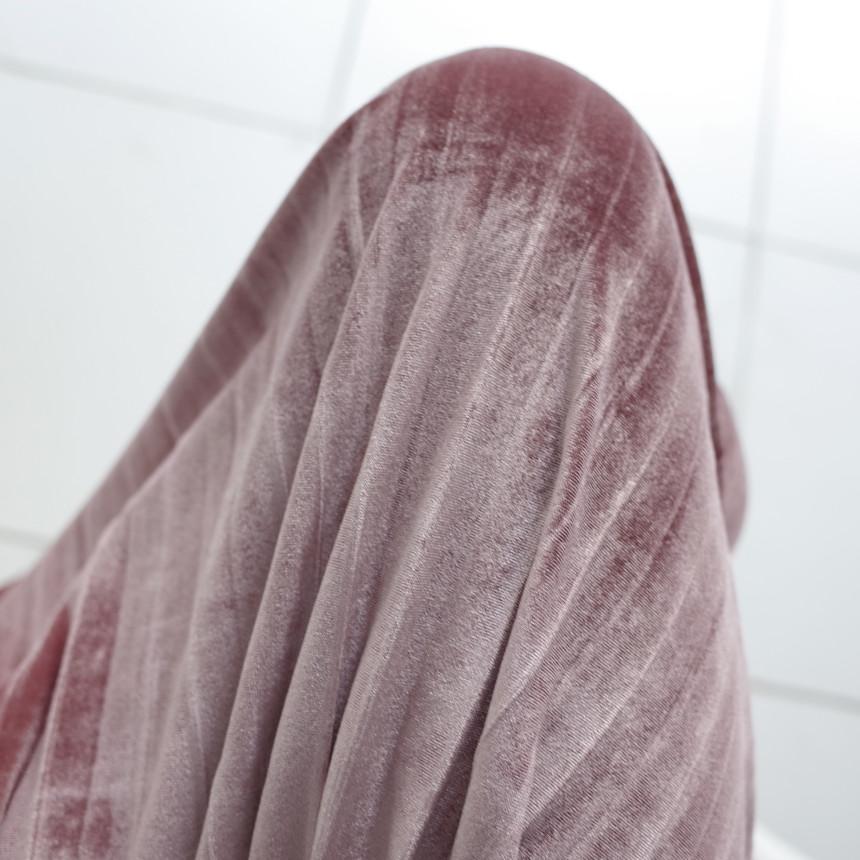 Velvet Pleated Pleated Skirt Winter Long Coordinat