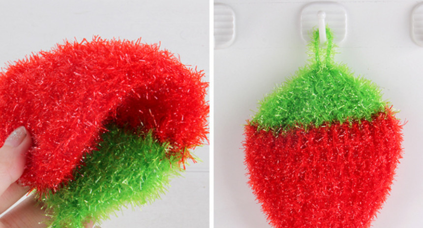 Scrubber Dish Washing Foam-Enriched Acrylic Scrubb