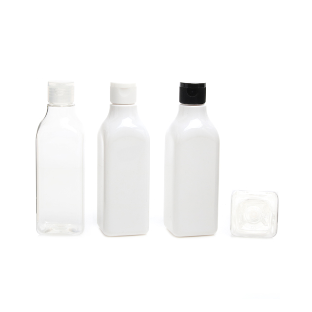 페스트세븐 플라스틱용기 화장품공병 샴푸용기 사각 N250ml - 상품 이미지