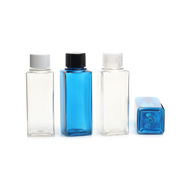 페스트세븐 플라스틱용기 공병 단마개 사각 T60ml - 상품 이미지