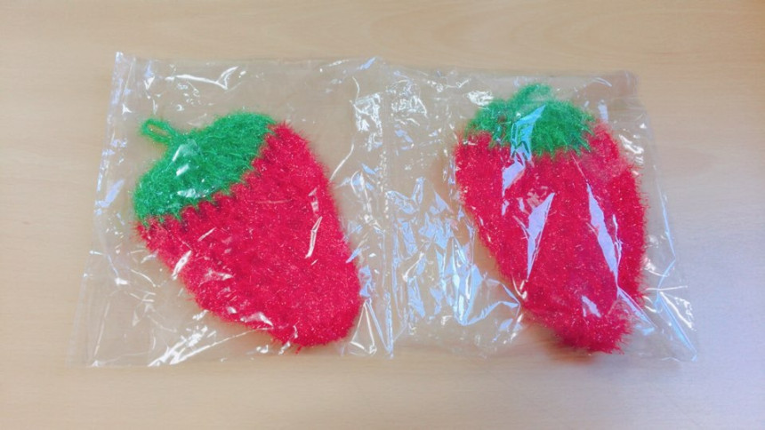 Scrubber Dish Washing Foam-Enriched Acrylic Scrubb