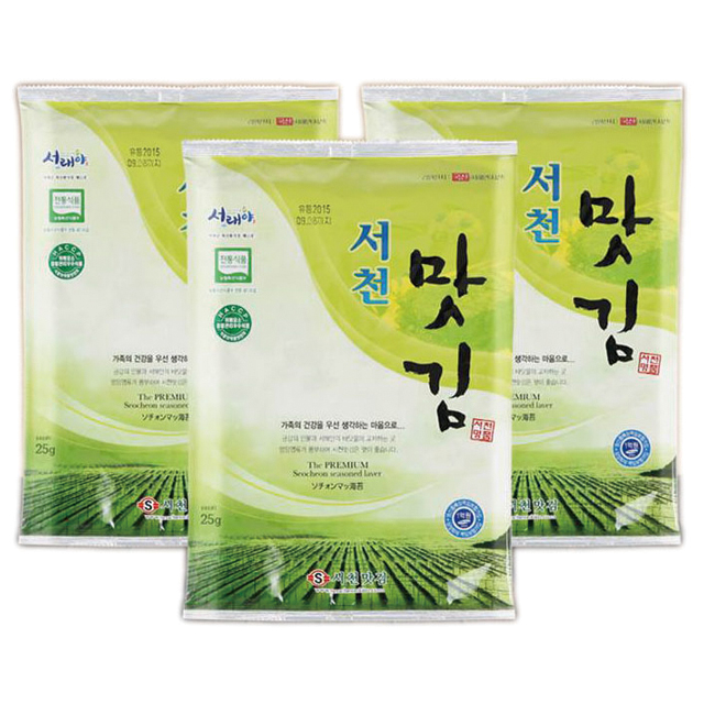 서래야 서천김 재래 전장김 22g 10봉