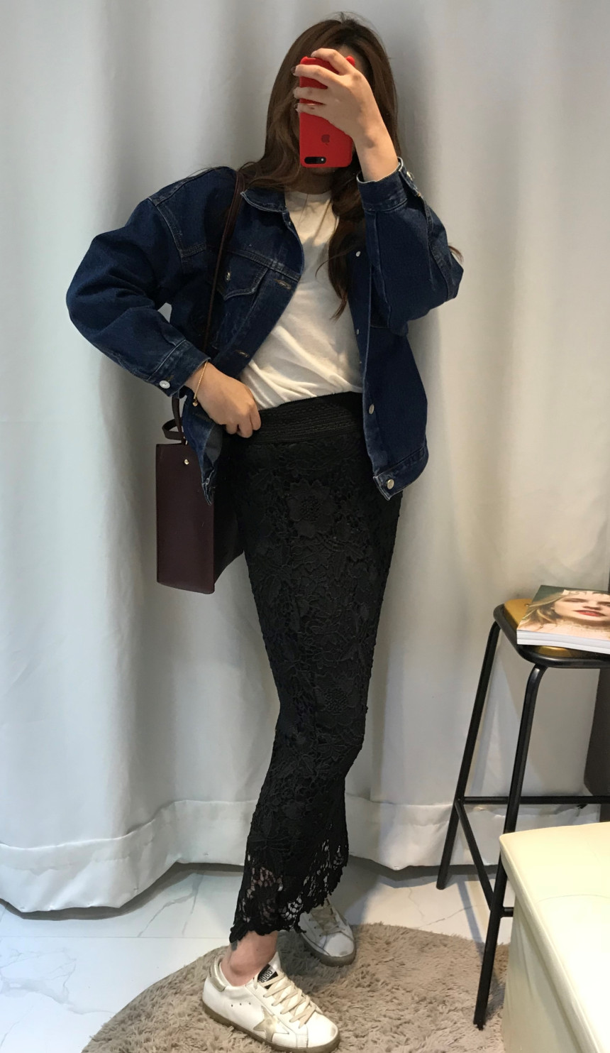 Lace Long Skirt Sexy Look Daily Look Dress Up Eleg