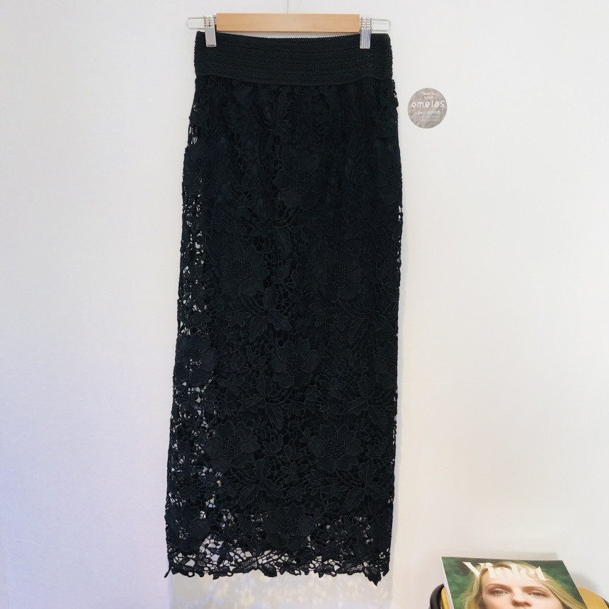 Lace Long Skirt Sexy Look Daily Look Dress Up Eleg