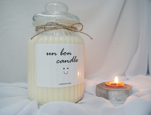 Natural soya candle candle 1000ml large gift gift 