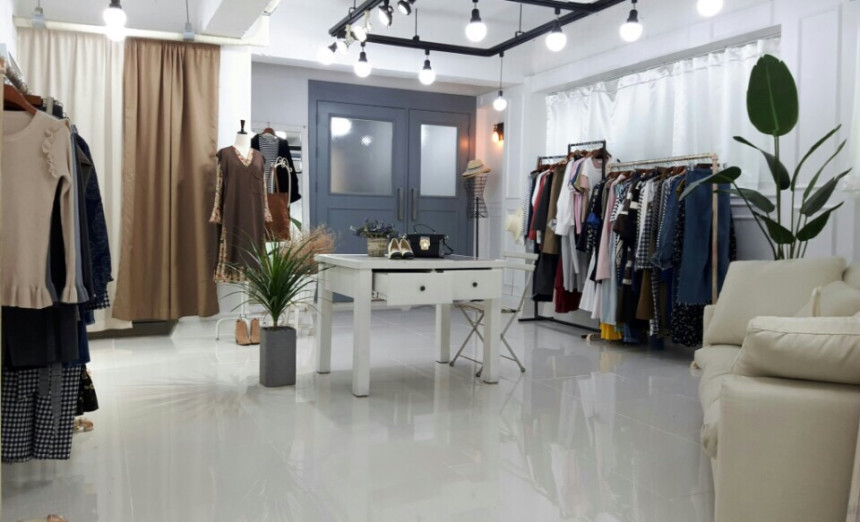 Knit Neo Long Skirt Elegant Women Look Luxurious D