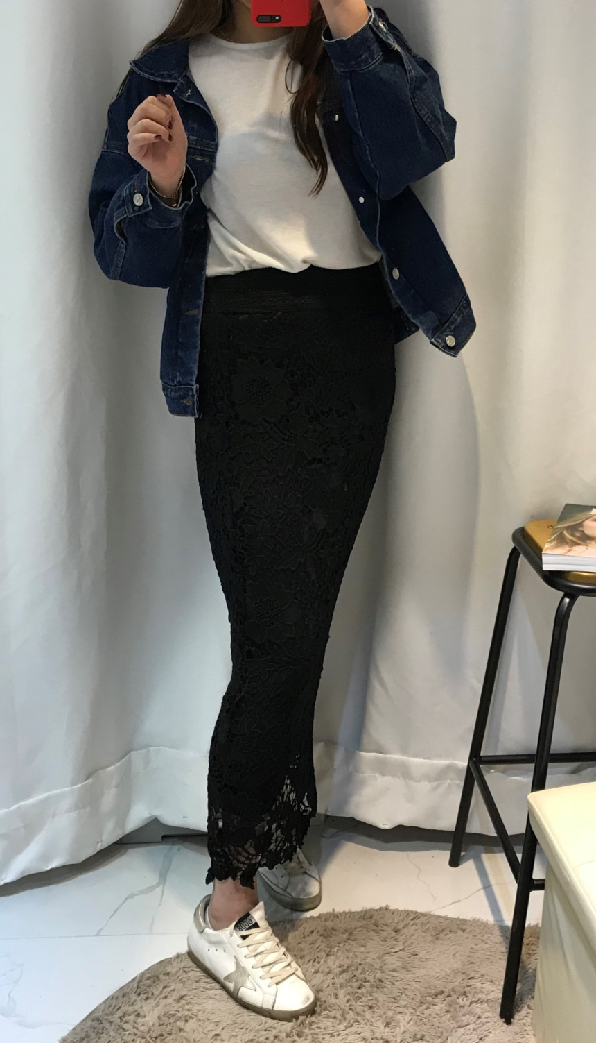 Lace Long Skirt Sexy Look Daily Look Dress Up Eleg