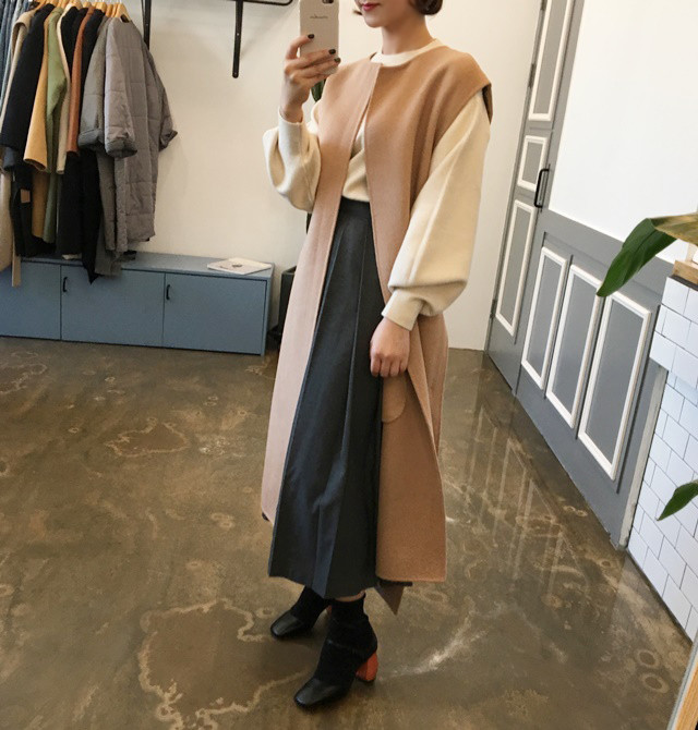 Pleated skirt wrinkle machine flare wedding recept