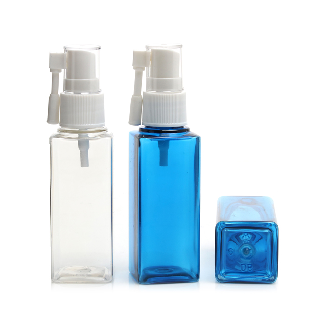 페스트세븐 플라스틱용기 화장품공병 다방향코스프레이용기 사각 T60ml - 상품 이미지