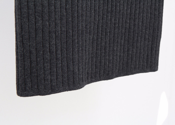 Fall Winter Pleat Bending H-line back-to-back knit