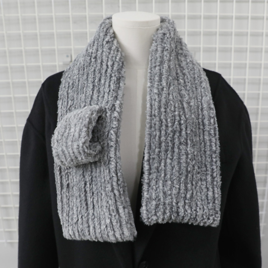 Mink collar muffler 2color shawl Warm cute Dale ca