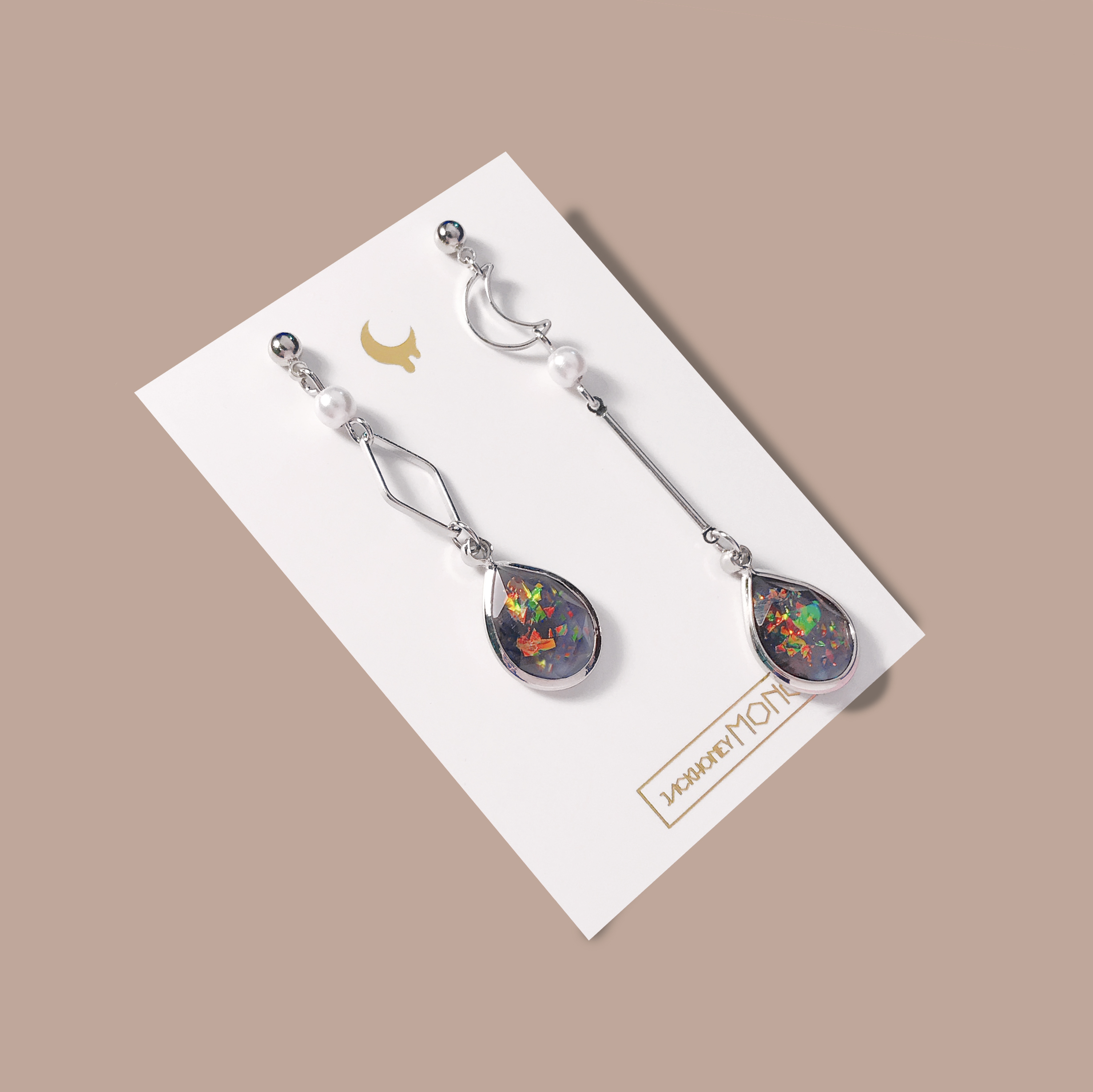 Duck Earrings _Dark Drop Feeling Unique Fashion Ea