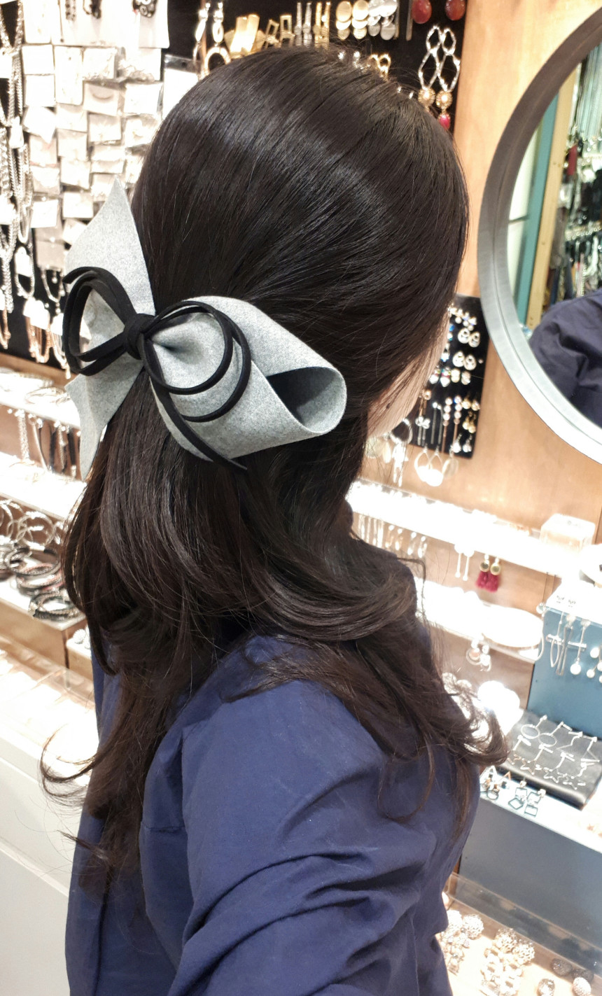 Hair Accessories Premium woolen bikini one-sided r