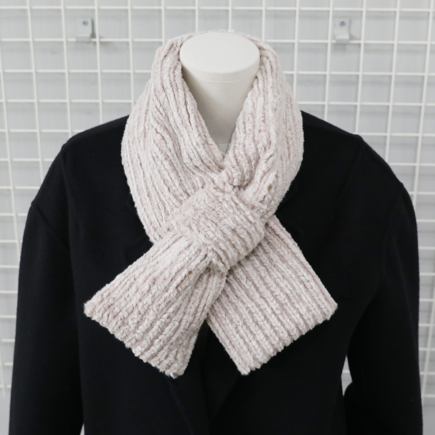 Mink collar muffler 2color shawl Warm cute Dale ca