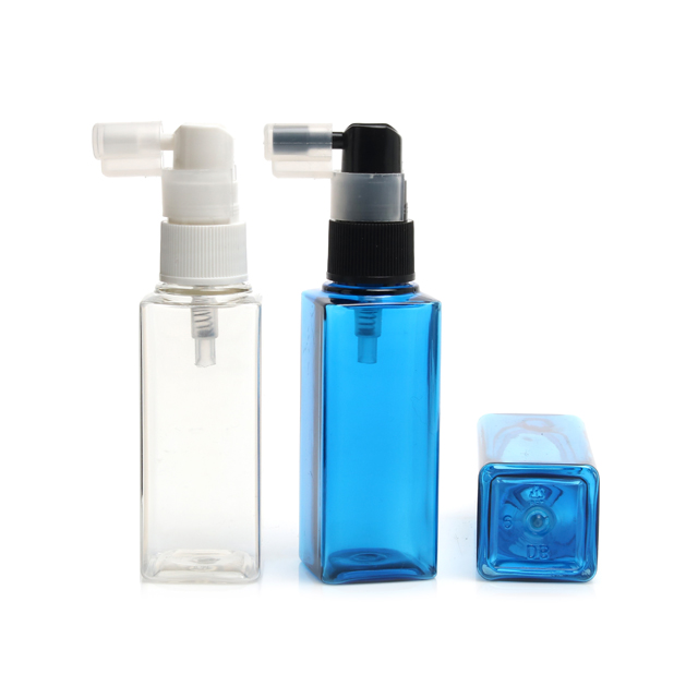 페스트세븐 플라스틱용기 화장품공병 ㄱ헤어스프레이용기 사각 T60ml - 상품 이미지