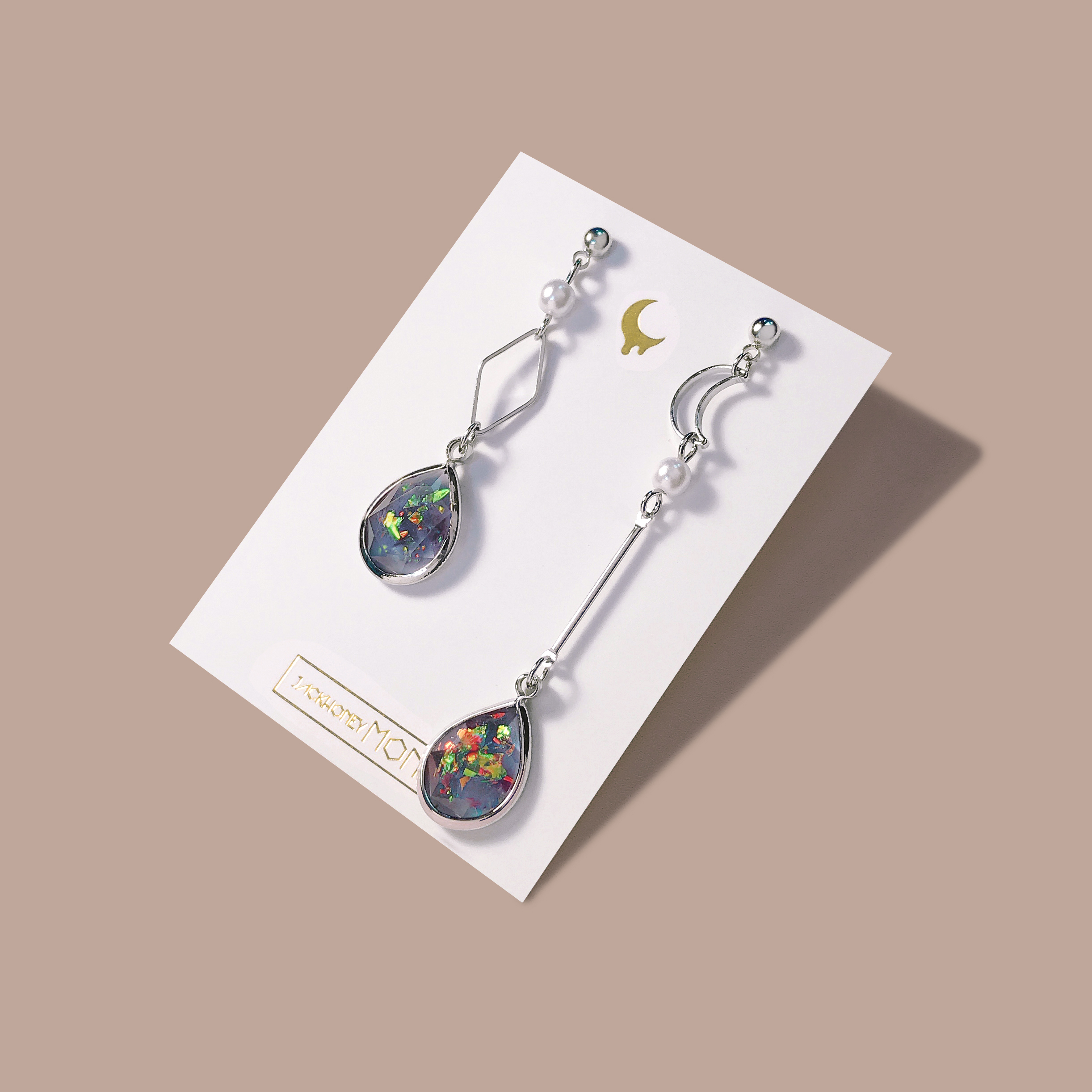 Duck Earrings _Dark Drop Feeling Unique Fashion Ea