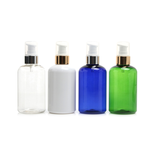페스트세븐 플라스틱용기 화장품공병 금속에센스펌프용기T200ml(B) - 상품 이미지