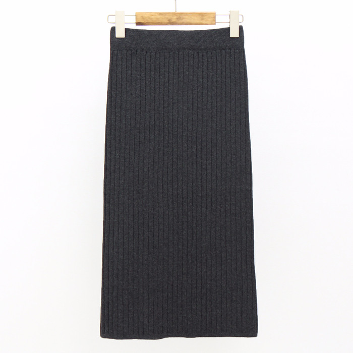 Fall Winter Pleat Bending H-line back-to-back knit