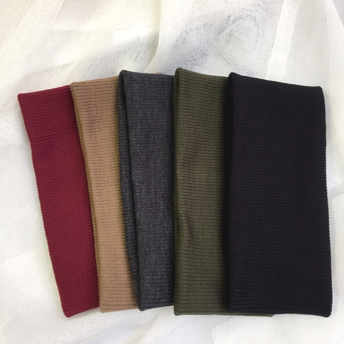 Hair Accessories Basic Knit Turban Hair Band Wide 