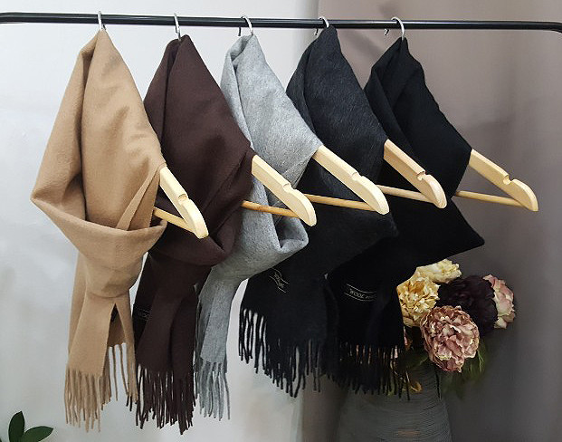 Wool 100 muffler winter wool shawl wool luxurious 