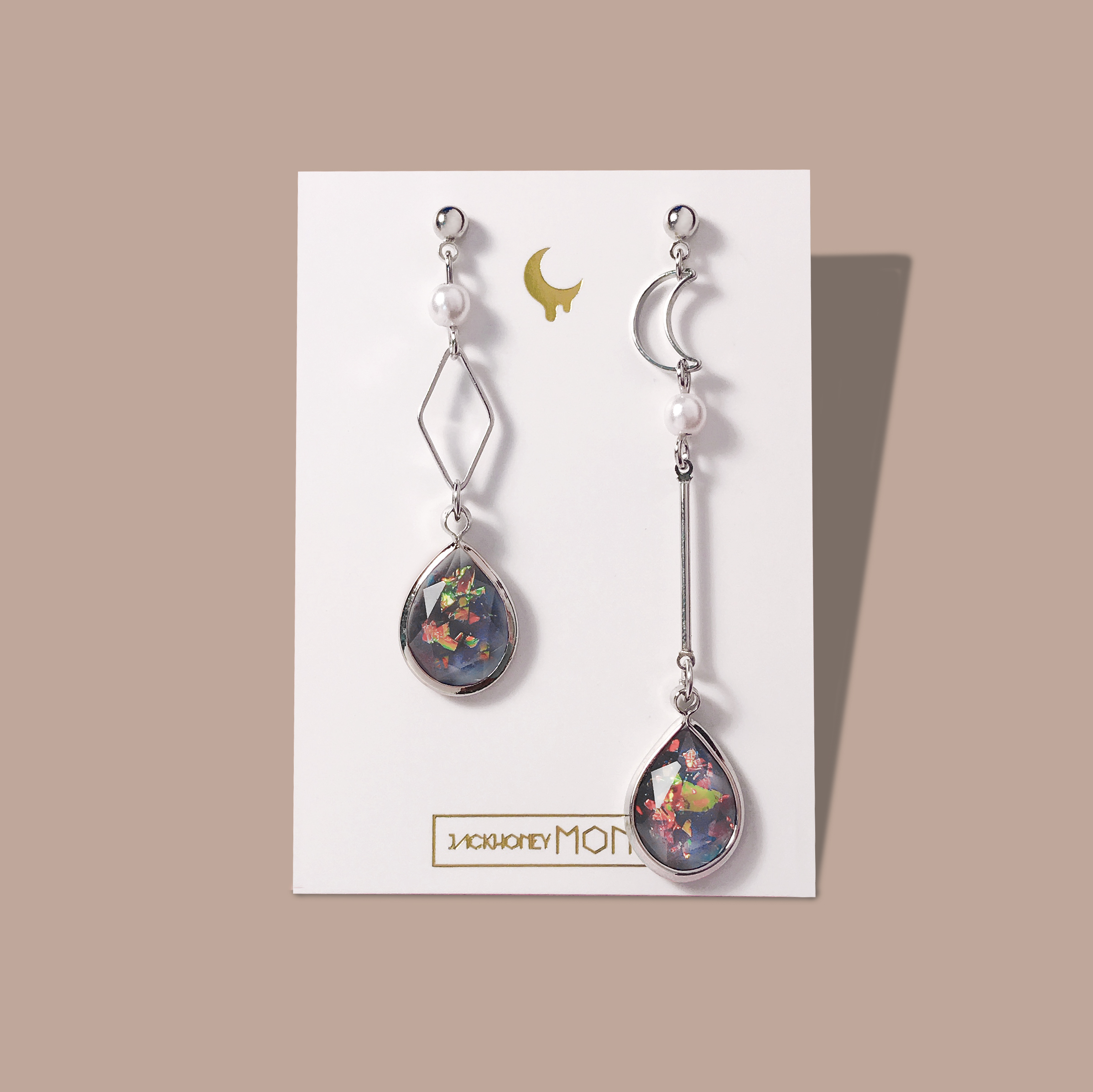 Duck Earrings _Dark Drop Feeling Unique Fashion Ea
