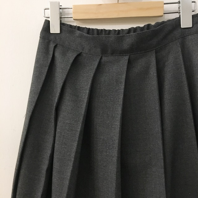 Pleated skirt wrinkle machine flare wedding recept