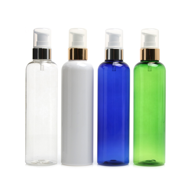 페스트세븐 플라스틱용기 화장품공병 금속에센스펌프용기T250ml - 상품 이미지