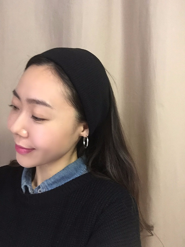 Hair Accessories Basic Knit Turban Hair Band Wide 