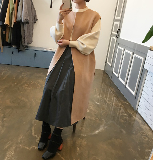 Pleated skirt wrinkle machine flare wedding recept