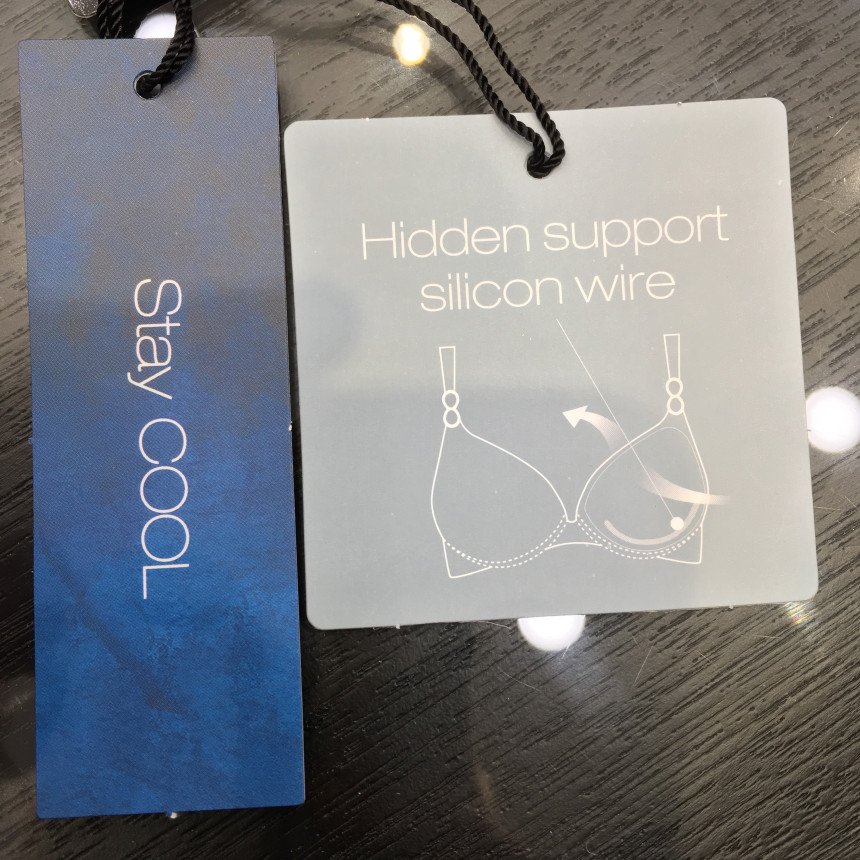 Ele Innerwear Jockey Simple Black Noir Bra Bra Pan