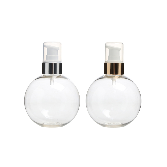 페스트세븐 플라스틱용기 화장품공병 금속에센스펌프용기 볼 T250ml - 상품 이미지
