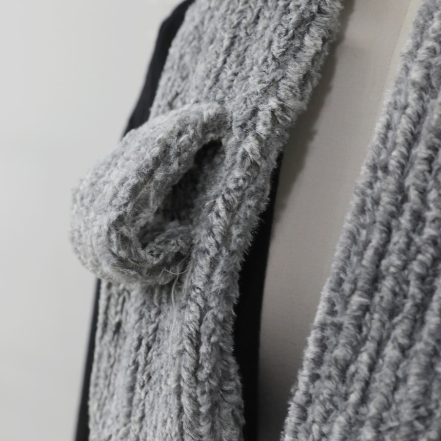 Mink collar muffler 2color shawl Warm cute Dale ca