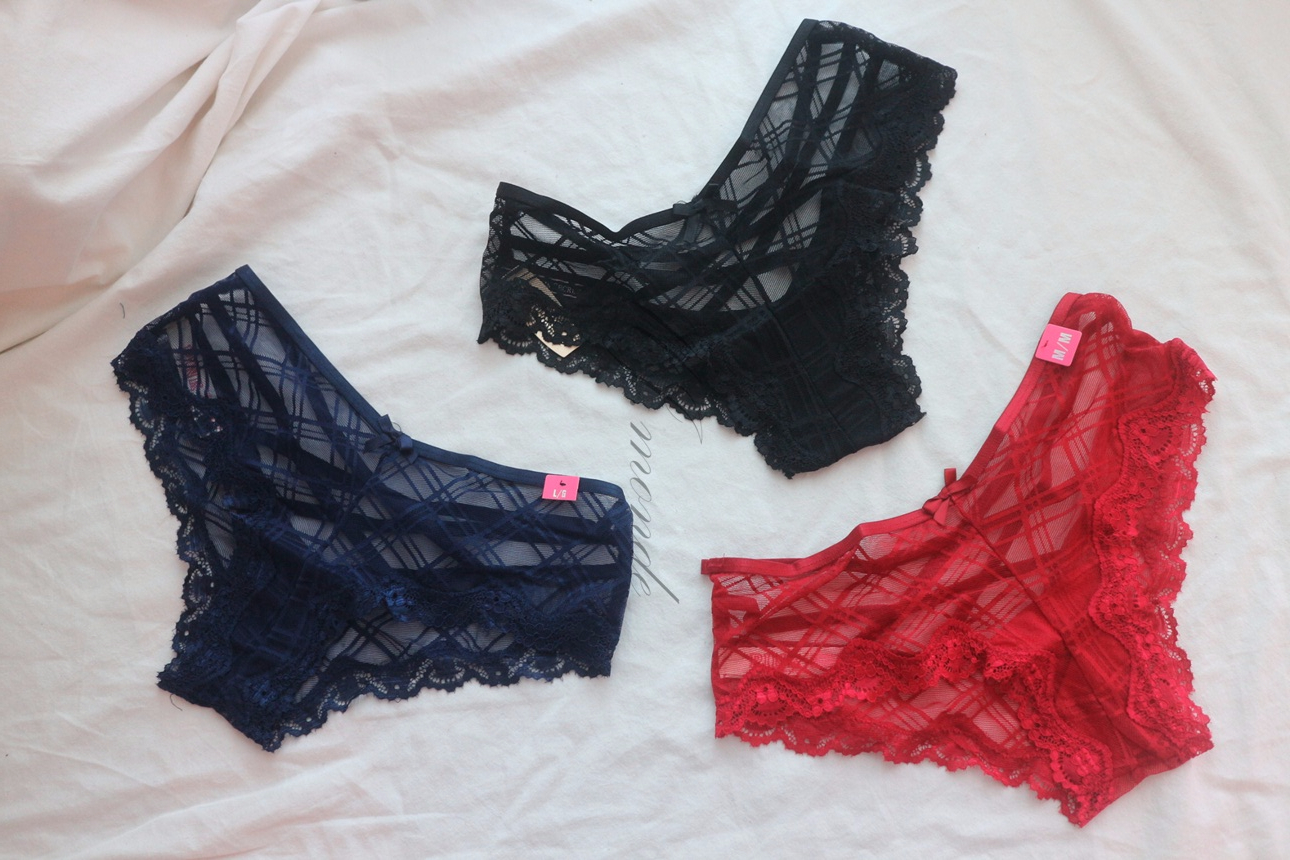 MJ Monde Victoria Secret Check Chikini panties 20 