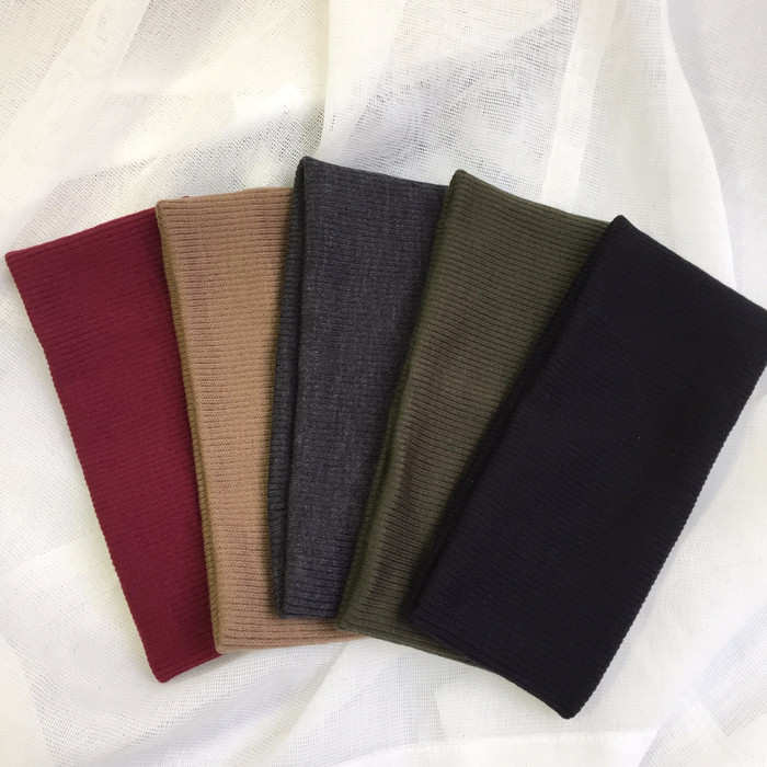 Hair Accessories Basic Knit Turban Hair Band Wide 