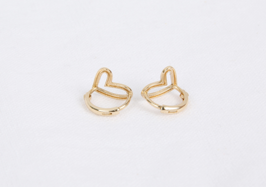 <b><p>14k heart One touch ring recommendation ily</p></b><b><p>14k ハート ワンタッチ イヤリング おすすめ デイリー Kシンプル</p></b><br /><br /><p align='center'>