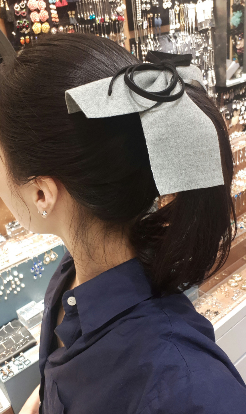 Hair Accessories Premium woolen bikini one-sided r