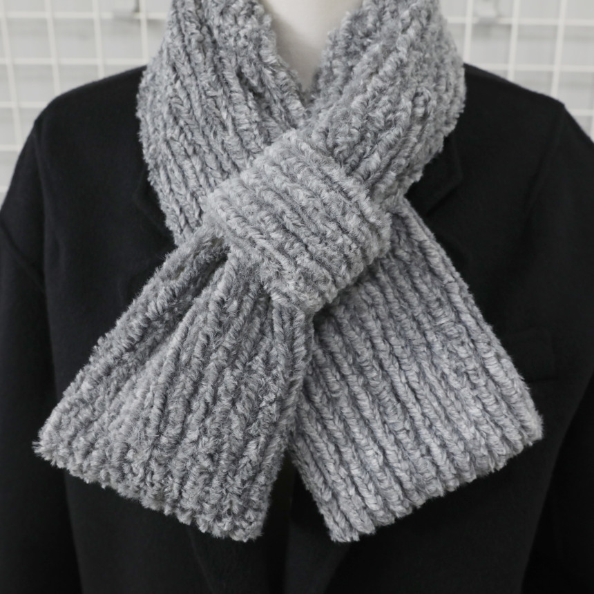 Mink collar muffler 2color shawl Warm cute Dale ca