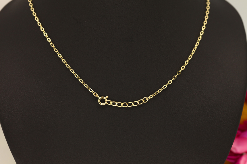 18k Molded Chain Necklace 18k 18k Women's Gold 