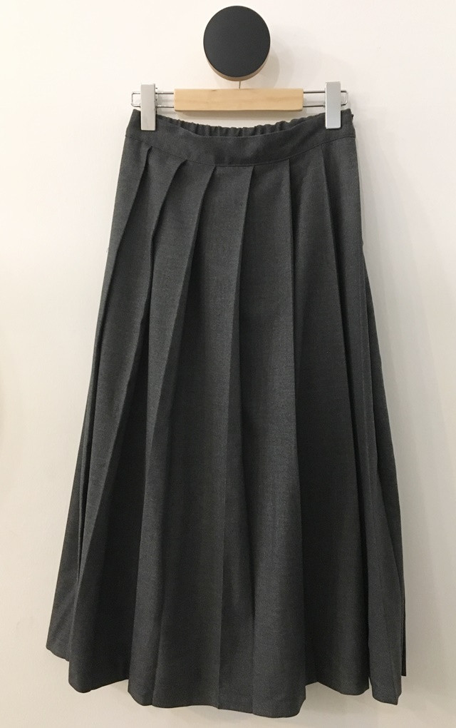 Pleated skirt wrinkle machine flare wedding recept