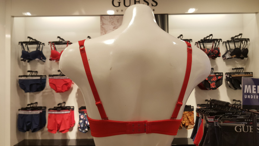 GUESS UNDERWEAR Real red couple SET Sexy underwear